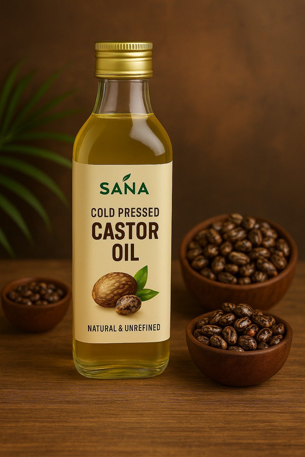 Wood Pressed Castor Oil